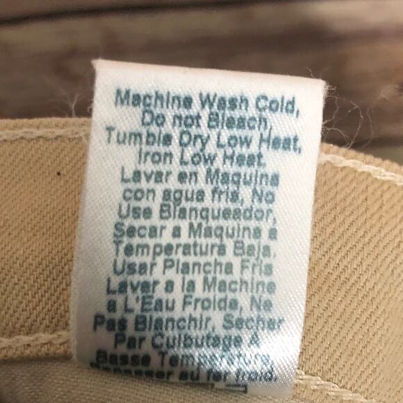 Current Elliott The Ankle Skinny in Khaki Chevron - Picture 6 of 7